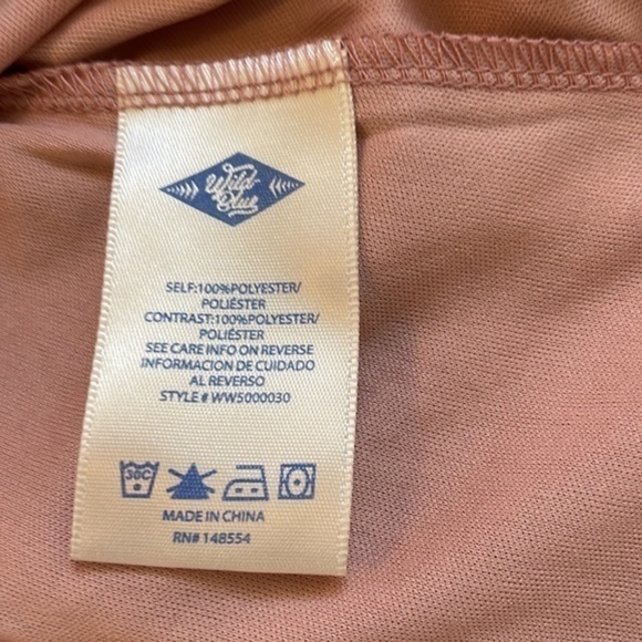 Wild Blue - Sadie Robertson Collection - Dusty Pink Ruffle Criss Cross Dress - Picture 4 of 5